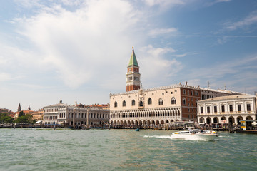 Obraz na płótnie Canvas Venice Palazzo Ducale from Italys Grand canal