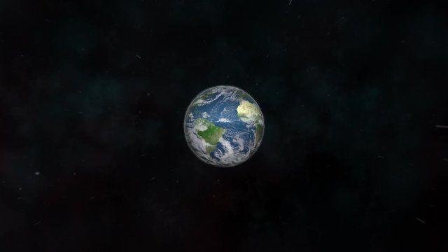 Internal structure of the earth, textless, 3d educational animation