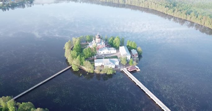 Holy-Vvedensky nunnery in the Vladimir region. Russia