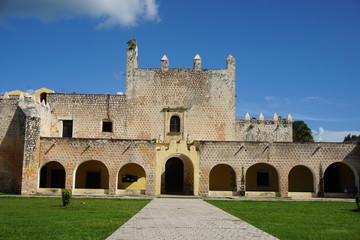 Convent of San Bernardino de Siena, Vallavolid, Mexico