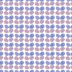 Pattern with Easter eggs.