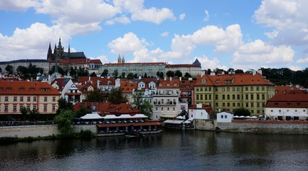 Obraz premium View on Prague castle