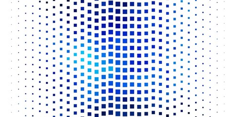 Light BLUE vector background with rectangles. Abstract gradient illustration with rectangles. Pattern for websites, landing pages.