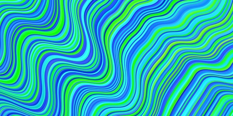 Fototapeta na wymiar Light Blue, Green vector background with bows.