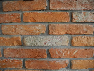 red brick wall