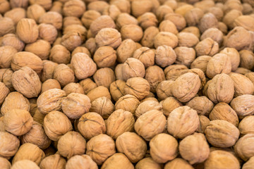 View of pile of Clean Nuts Ready to Eat