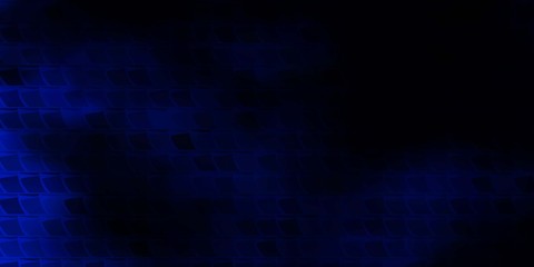 Dark BLUE vector background in polygonal style.