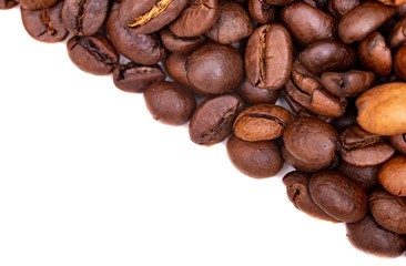 Naklejka premium coffee, love, aroma, love, coffee mania, time for coffee, coffee time, grains, taste, cheerfulness, drink, morning, coffee shop, cafe, espresso, black, whole, Breakfast, close-up, drink, background, p