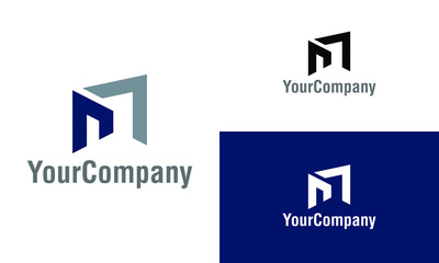 Letter M logo icon design template elements. Creative vector emblem, for icon or design concept.