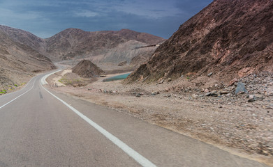 Taba and Sainai desert in Egypt