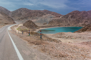 Taba and Sainai desert in Egypt