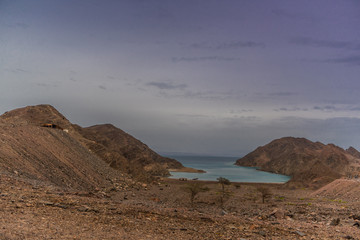 Taba and Sainai desert in Egypt