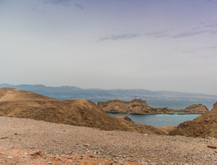 Taba and Sainai desert in Egypt