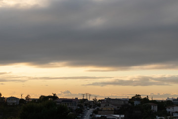 Partly Cloudy Sunset 08