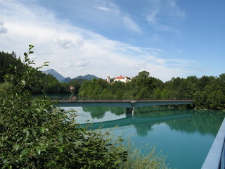 Brücke über die Lech bei Füssen
