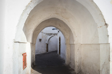 Habous or Hubous one of the older neighborhoods of Casablanca Morocco