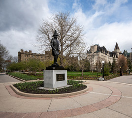 STATUE OF JOHN BY  MAJOR HILL PARK OTTAWA Ontario Canada