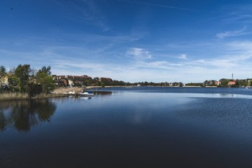 Obraz premium Picture of water in Karlskrona. 
