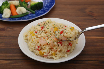 カリフラワーライスのピラフ