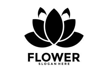 Beauty  Flowers Logo Template icon, Beauty Lotus Vector