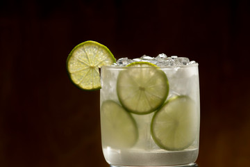 Brazilian Caipirinha cocktail