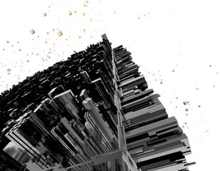 Data cube technology and information storage, future network communication and information technology