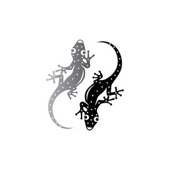 Fototapeta premium Lizard Chameleon Gecko animall logo and symbol vector illustration
