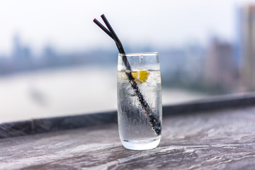 glass of water