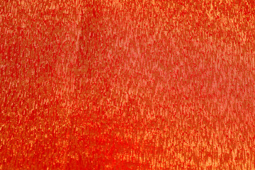 Orange linen texture as background