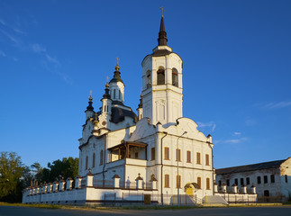Fototapeta na wymiar Saint Zachary and Elisabeth Church. Tobolsk. Russia