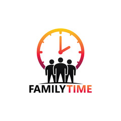 Family Time Logo Template Design