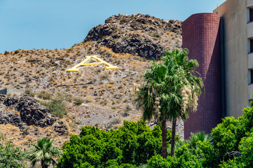 Andesite Butte mountain at Arizona State University