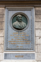 Plaque to Jacopo Castelli (1791–1849), president of the provisional government of Venice from July 5, 1848 to August 7, 1848