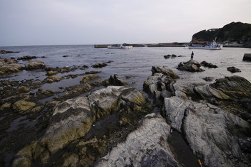 Fototapeta na wymiar 磯の風景　神奈川県　三浦半島