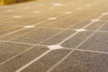 Solar photovoltaic panels, charging batteries.