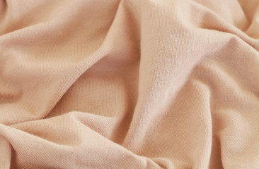 Pink soft fabric, fashion background.