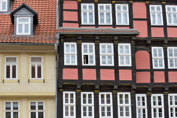 The historic old town of Quedlinburg
