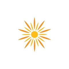 sun ilustration logo