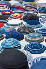 Yarmulke, a Jewish head covering Jewish headdress