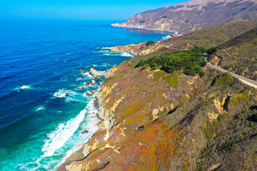 Felsenküste im Golden Gate Recreation Nationalpark, nahe San Francisco	