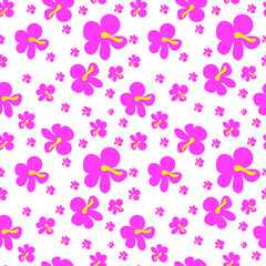 seamless pattern with hearts