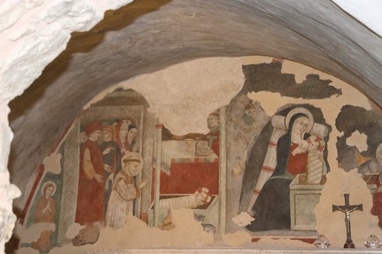 Immagini religiose di Greccio