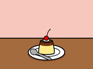 カフェタイム プリン