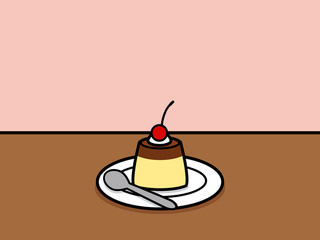 カフェタイム プリン