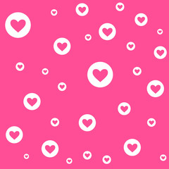 Heart like seamless pattern. Hearts. Packaging design for gift wrap. Abstract geometric modern background. Vector illustration. Art deco style. Heart seamless pattern