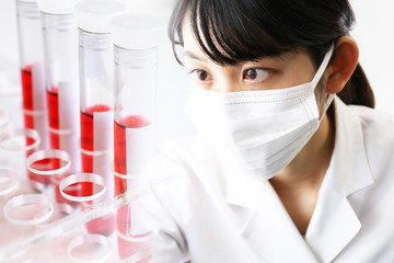 医療イメージ　血液検査
