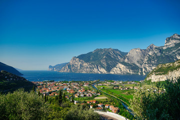 Obraz premium Gardasee Panorama