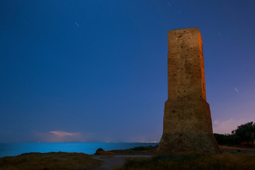 noche en la antigua torre de vigilancia de cabopino, Marbella