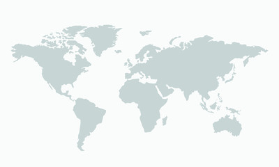 Plakat world map