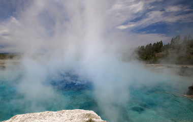 Excelsior Geyser Crater, Yellowstone National Park
